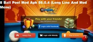 8 Ball Pool Mod Apk 56.0.4 (Long Line And Mod Menu)