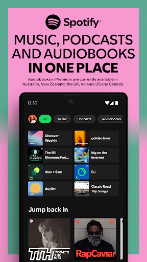 Spotify Music and Podcasts VARY screenshots 1