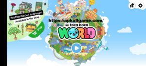 Toca Boca World Mod Apk (Unlocked All Furniture And House)